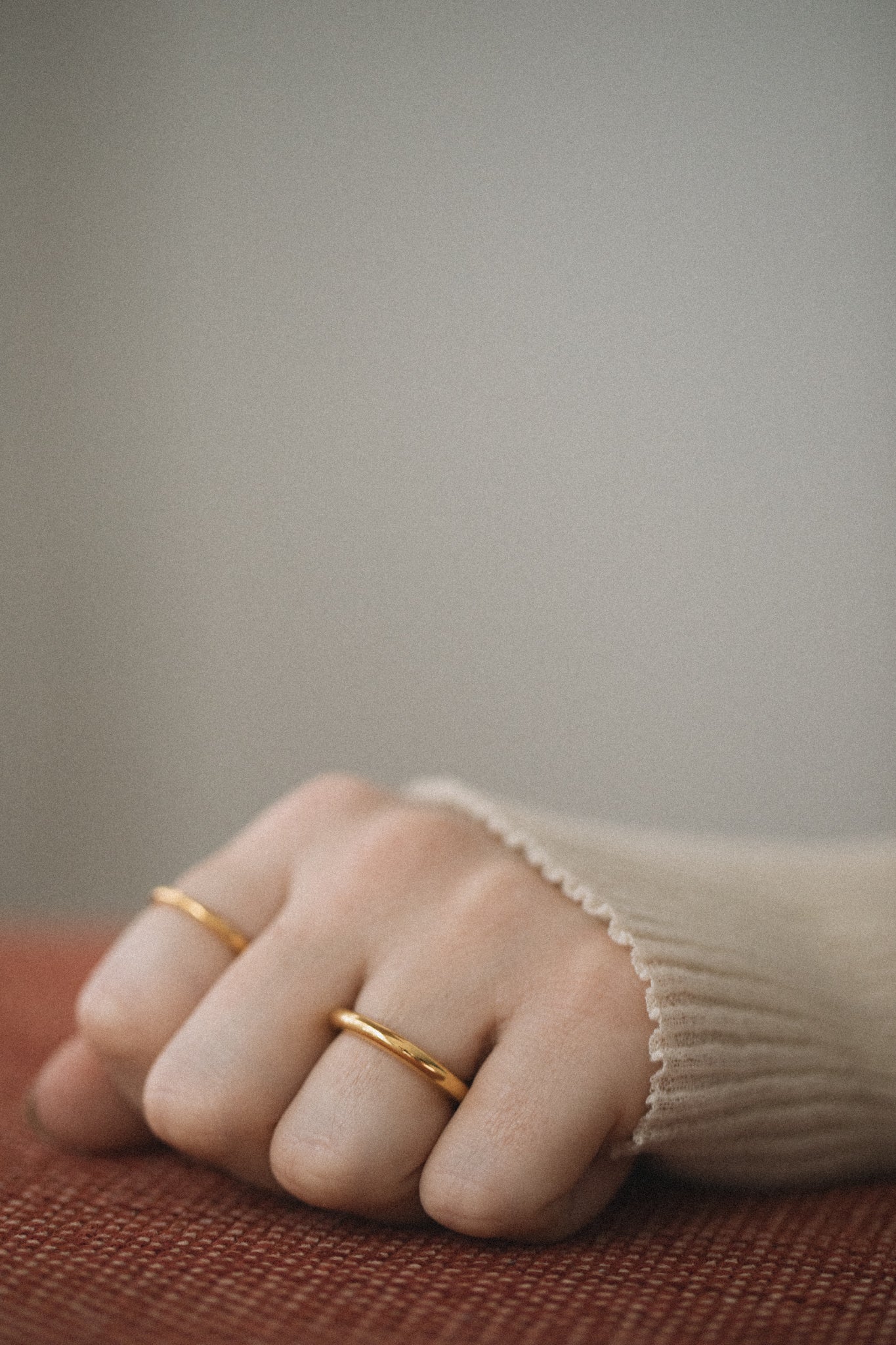 2 mm Gold Stacking Ring