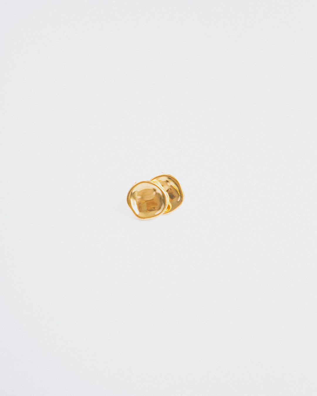 Organic Medium Gold Studs